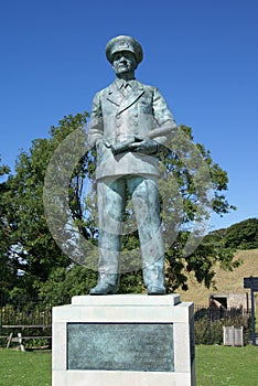 Admiral Ramsay memorial in Dover Castle, Kent, England, Europe photo