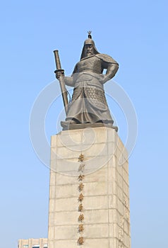 Admiral Yi Su Shin Monument Seoul South Korea