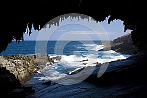 Admirals Arch on Kangaroo Island, South Australia