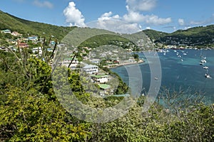 Admiralty Bay from Hamilton Fort on Bequia Island