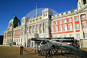 Admiralty building in Whitehall on Horse Guards P