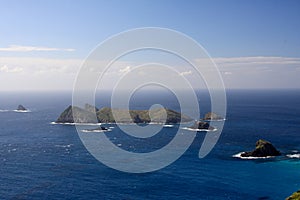 The Admiralty Islands off the coast of Lord Howe Island