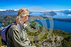 Admiring Argentinian Lake District