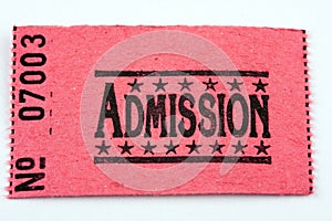 Admission Ticket