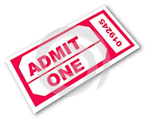 Admission ticket
