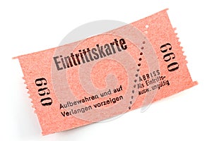 Admission ticket