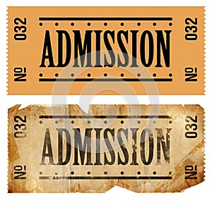 Admissions Ticket