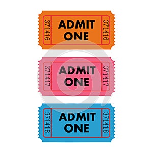 Admit One Illustration