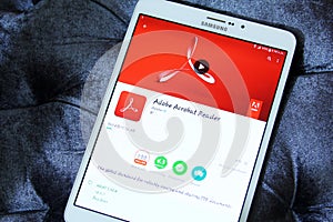 Adobe Acrobat Reader app