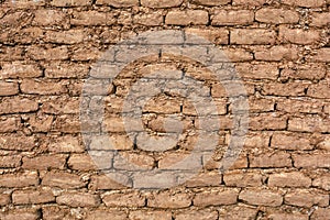 adobe brick background in desert
