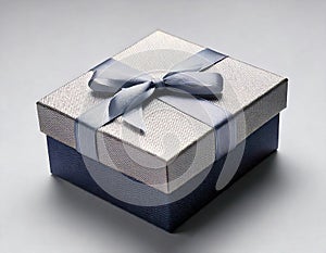 Exclusive gift box in navy color