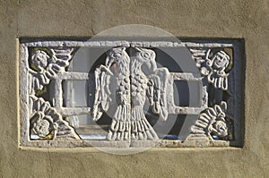 Adobe ornament, Santa Fe, NM