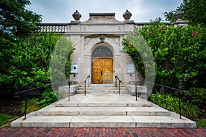 Adolphus Busch Hall, at Harvard University, in Cambridge, Massachusetts.
