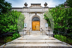 Adolphus Busch Hall, at Harvard University, in Cambridge, Massachusetts.