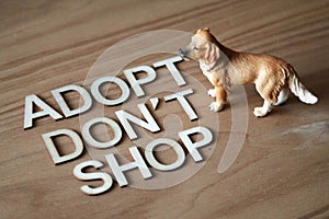 Adopt a pet don`t shop