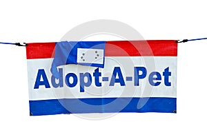 Adopt-A-Pet flag