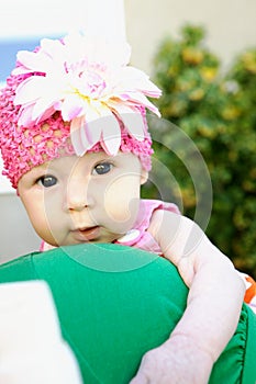 Adorable Baby Making Funny Face