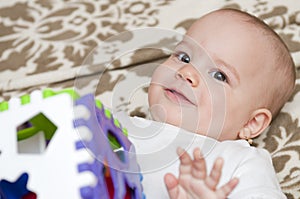 Adorable Baby Playing