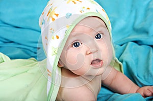 Adorable Bathtime Baby