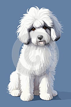 Adorable Cuddly English Sheepdog