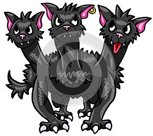 Adorable Greek Monster Cerberus