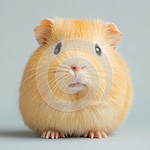 Adorable Hamster Close-Up with Curious Eyes photo
