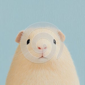 Adorable Hamster Close-Up with Curious Eyes photo