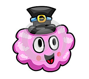 Adorable Happy Magical Pink Cloud