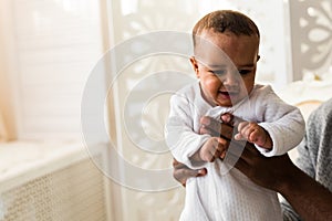 Adorable little african american baby boy - Black people