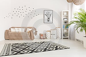 Adorable minimalistic baby room