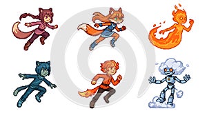 Pixel Art Character Sprites