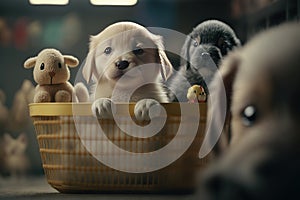 Adorable Puppies & Kittens in High-Def: Stunning Unreal Engine 5 Pet Store