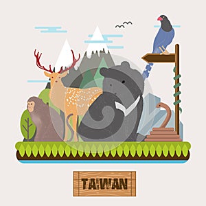 Adorable Taiwan endemic species collection