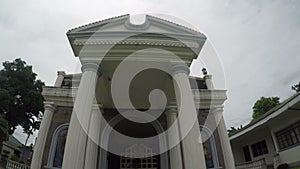 Adoration chapel of Our Lady of Pillar of Alaminos, Laguna, Philippines showing her facade.