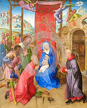 Adoration of the Magi by Hugo van der Goes (15th Century)