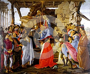 Adoration of the Magi Sandro Botticelli