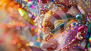 Adorned with glittering beads and sparkling sequins these abstract backgrounds transport you to the dazzling world of photo