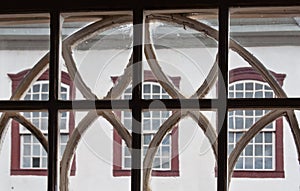 Adorned Window Colonial House Tiradentes Brazil photo