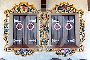 Adorned Wood Windows Gramado Brazil