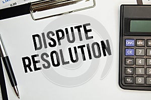 ADR . alnetive dispute resolution. beautiful layout for your text. text on gray background