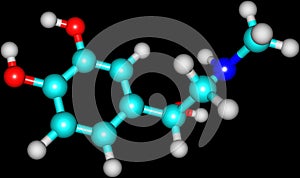 Adrenaline molecule