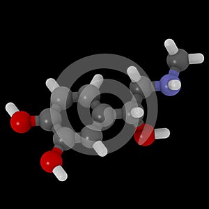 Adrenaline molecule photo