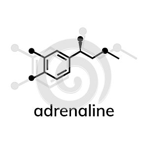 Adrenaline vector icon with shadow