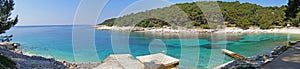 Adriatic beach panorama