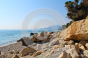 Adriatic Bliss: Turquoise Waters and White Sands of Vlorë Beach