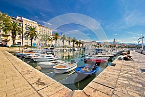 Adriatic city of Split view