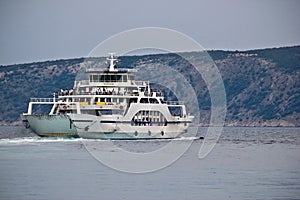 Adriatic ferry boat, Cres, Croatia