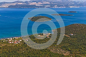Adriatic landscape - Peljesac peninsula in Croatia