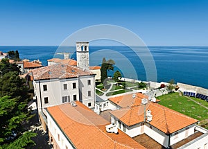 Adriatic sea coast of Porec