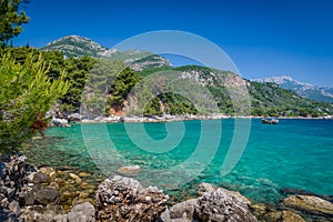 Adriatic sea coast view.